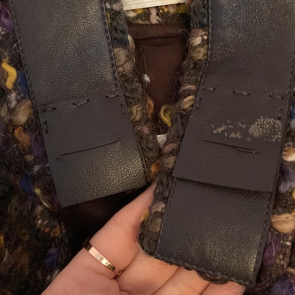 PRINGLE OF SCOTLAND hand woven coat size S - Picture 12 of 16